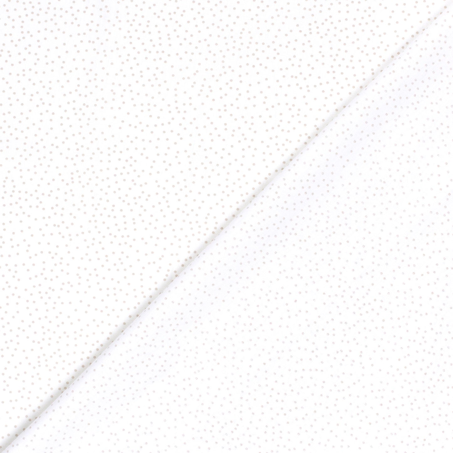 Poplin Bumbac Imprimat Buline Off White