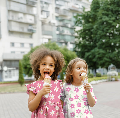 Poplin Bumbac Imprimat Flori Roz