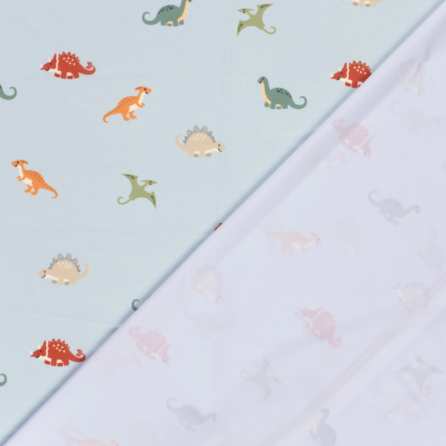 Jerse Costum De Baie UPF50 Dinozauri Baby Blue