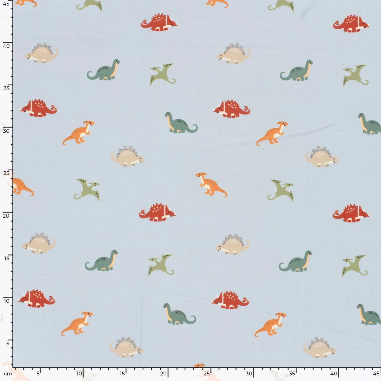 Jerse Costum De Baie UPF50 Dinozauri Baby Blue