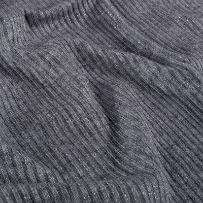 Jerse Reiat Lurex Gri Inchis