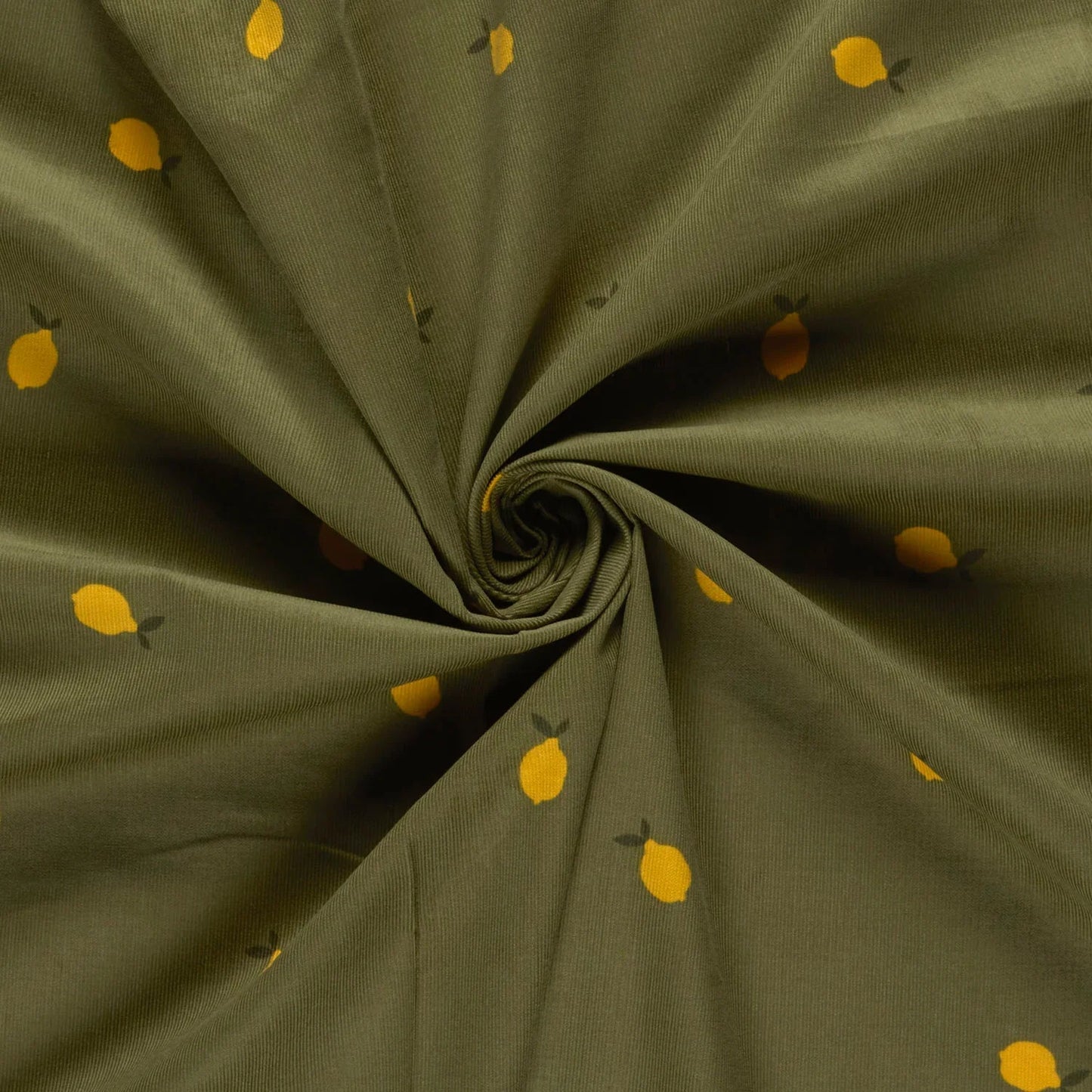 Babycord 21w Fruits Khaki Green