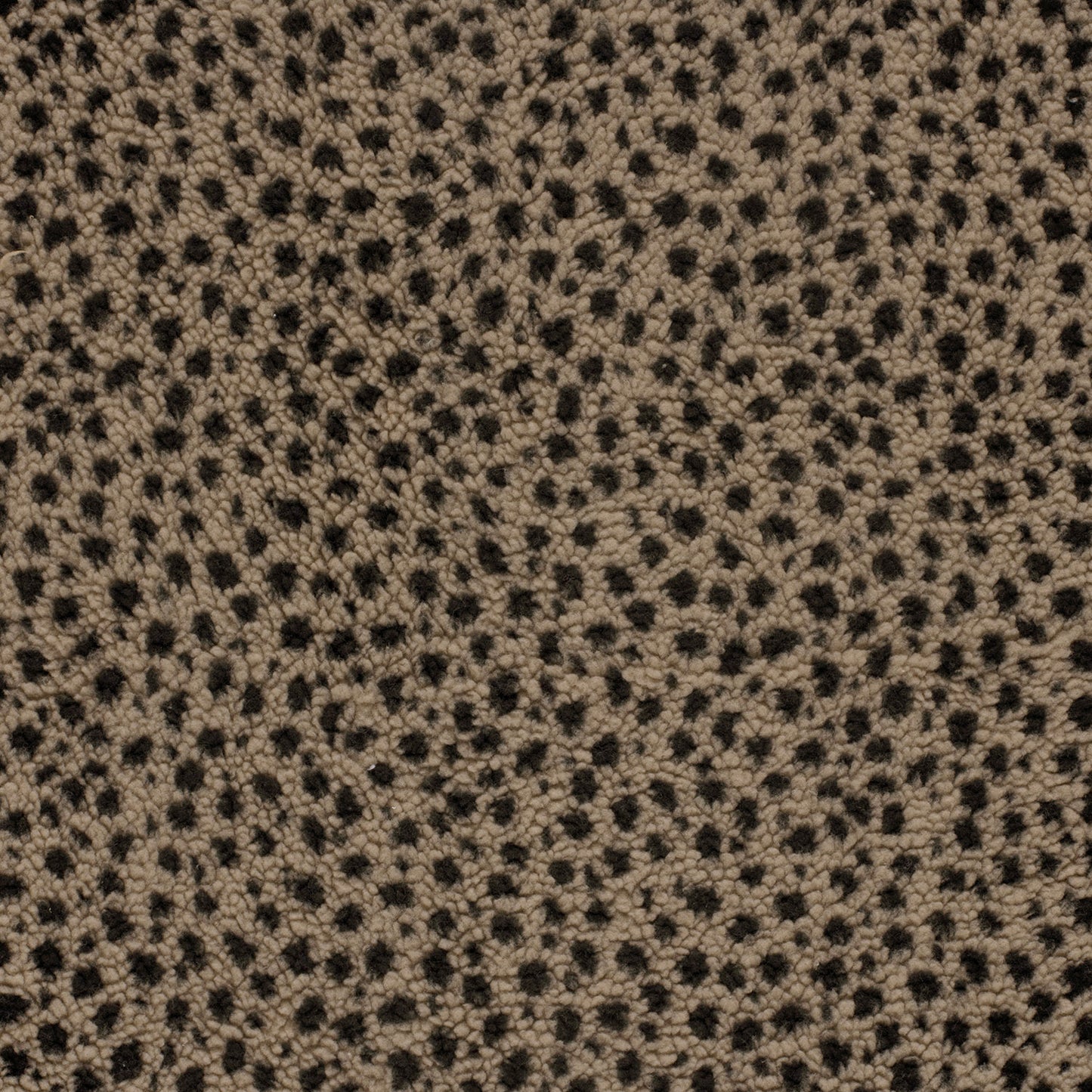 Sherpa Fleece Jacquard Panther Taupe Grey