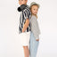 Muselina Bumbac Imprimeu Flori Off White