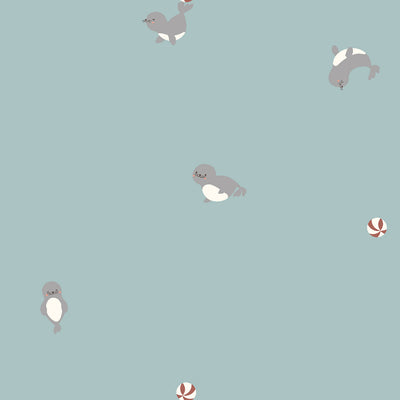 Jerse Bumbac Imprimat Animale Bleu