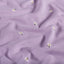 Cotton Jersey Printed Flowers Lila