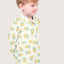 Poplin Bumbac Imprimat Cu Lamai Off White