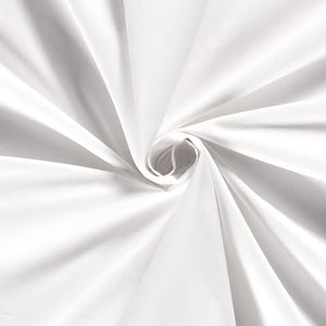 Poplin Bumbac White