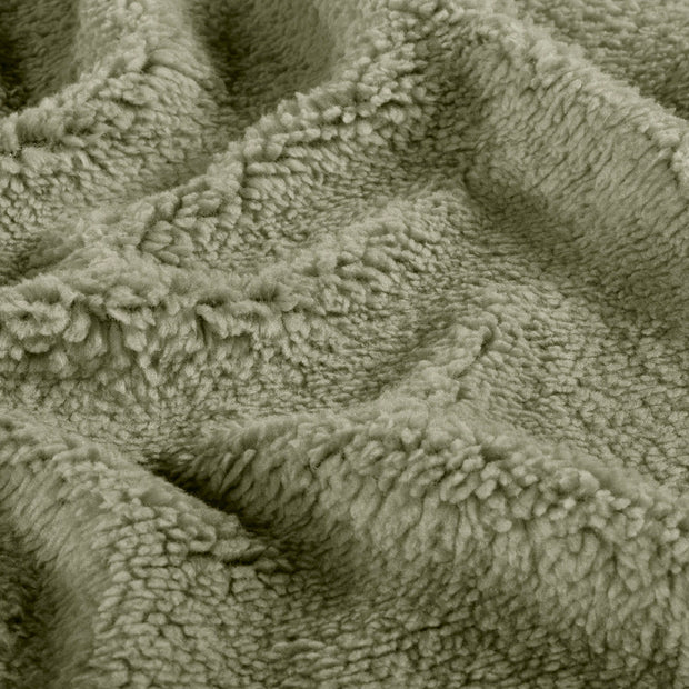 Sherpa Fleece Olive Green