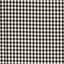 Poplin Bumbac Gingham Black 5 mm