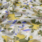 Vascoza Imprimata Floral Alb/Kaki