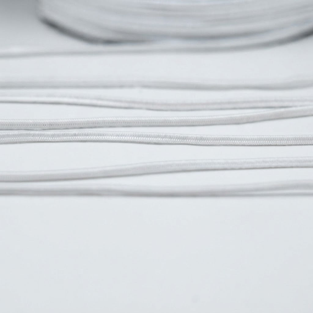 Elastic 2mm Alb