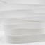 Elastic Plat 20 mm Tip S, Elastic Mai Dur - Alb