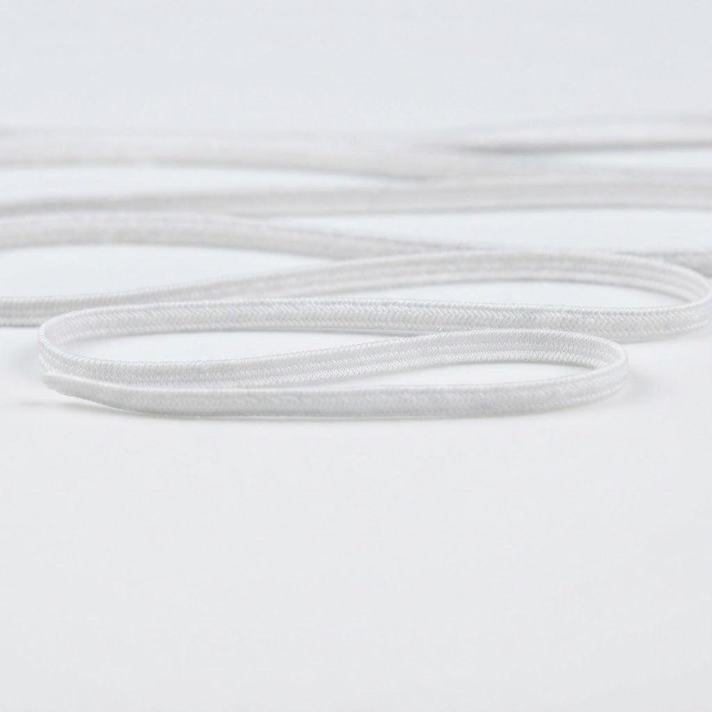 Elastic 4 mm Alb