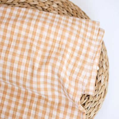 Muselina Yarn-Dyed Carouri Camel / Ecru