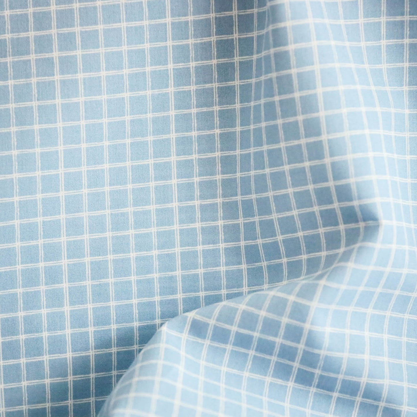 Bumbac Imprimat Jules Alb / Bleu
