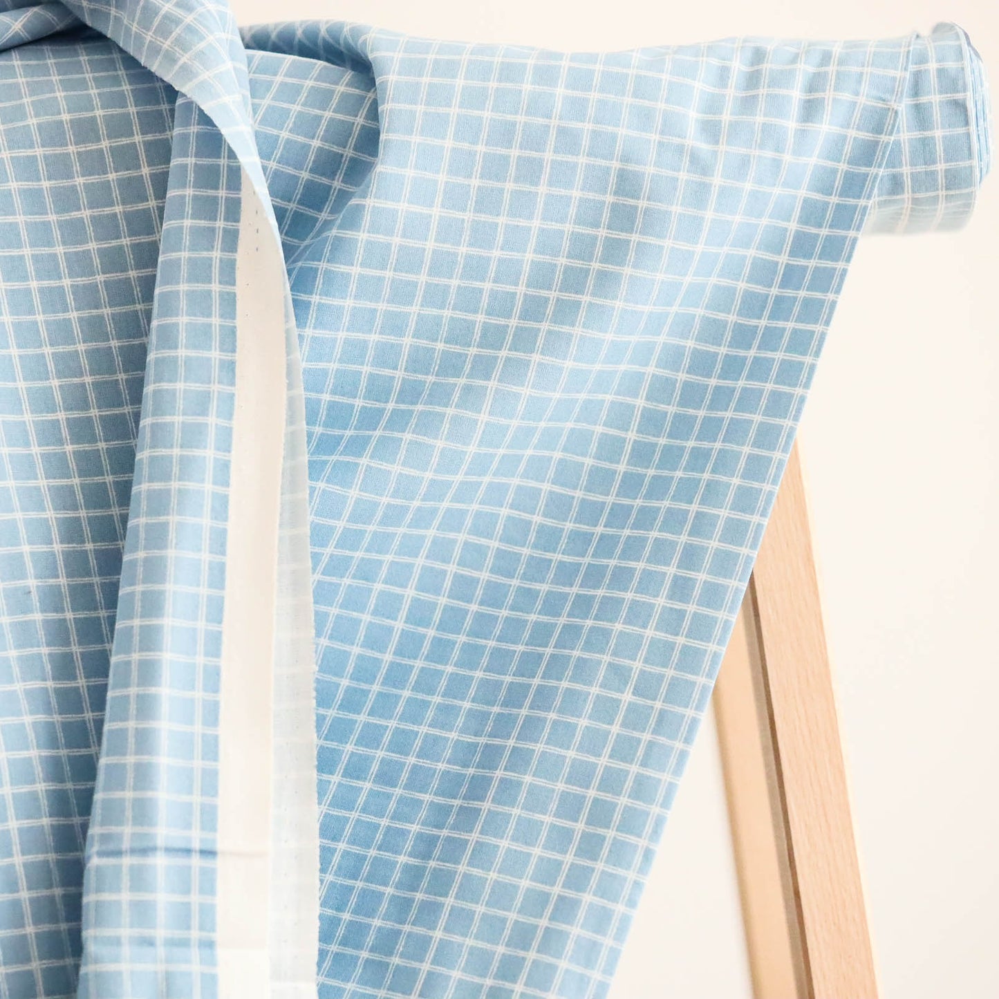 Bumbac Imprimat Jules Alb / Bleu