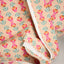 Bumbac Imprimat Flori Folk Portocaliu / Fuchsia