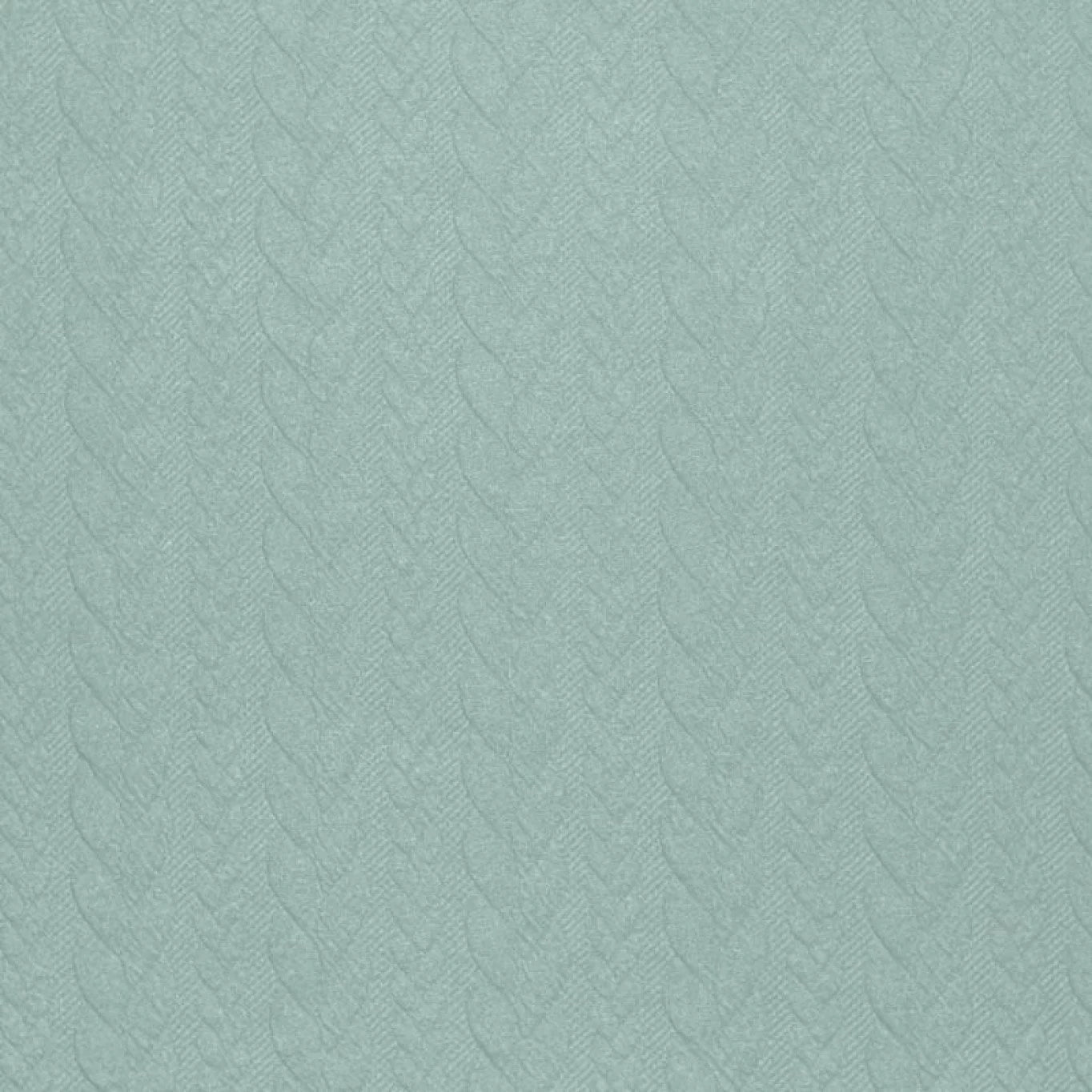Jerse Cable Knit Jacquard Sea Green