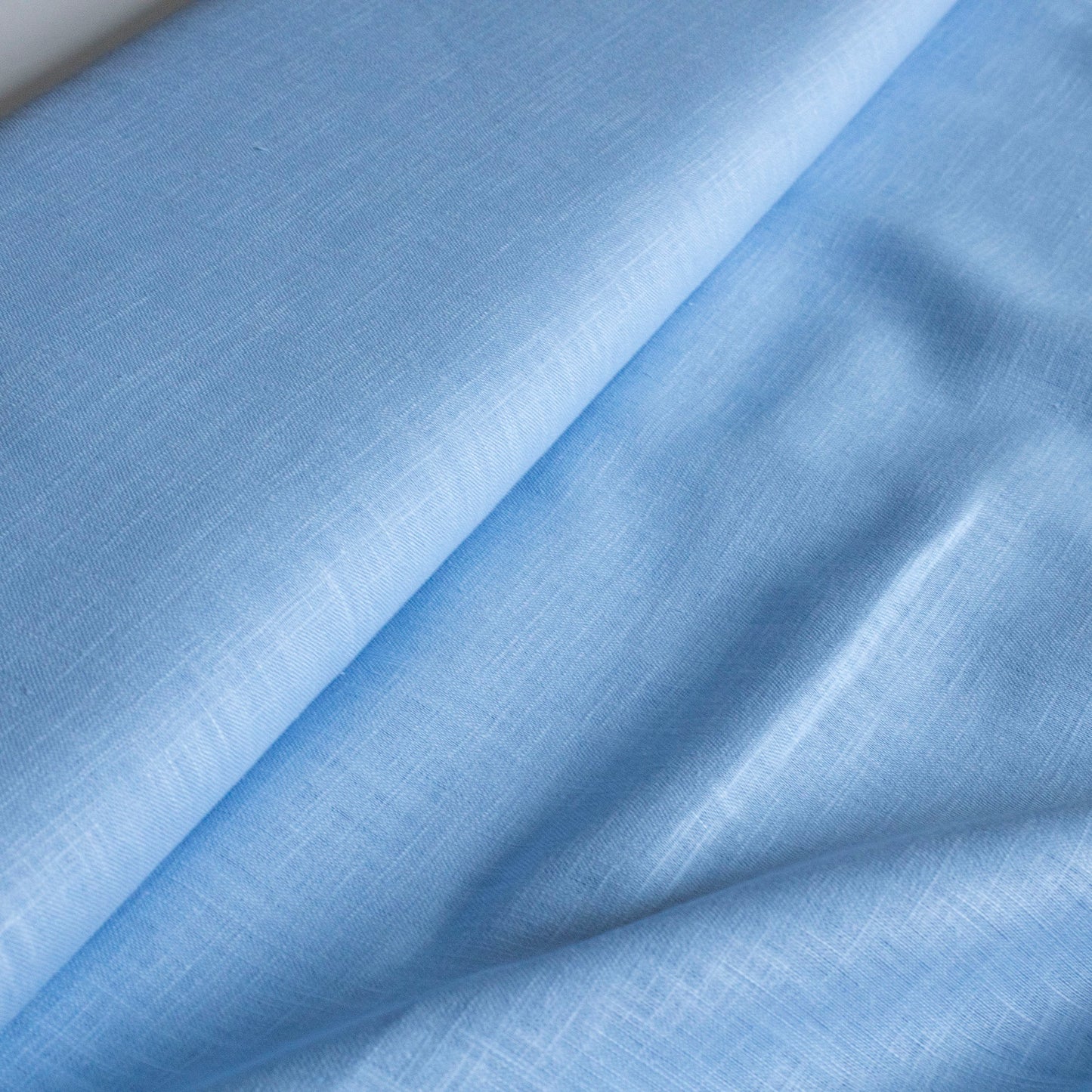 Washed Linen Light Blue