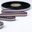 Banda Motive Traditionale 20 mm - Negru / Alb