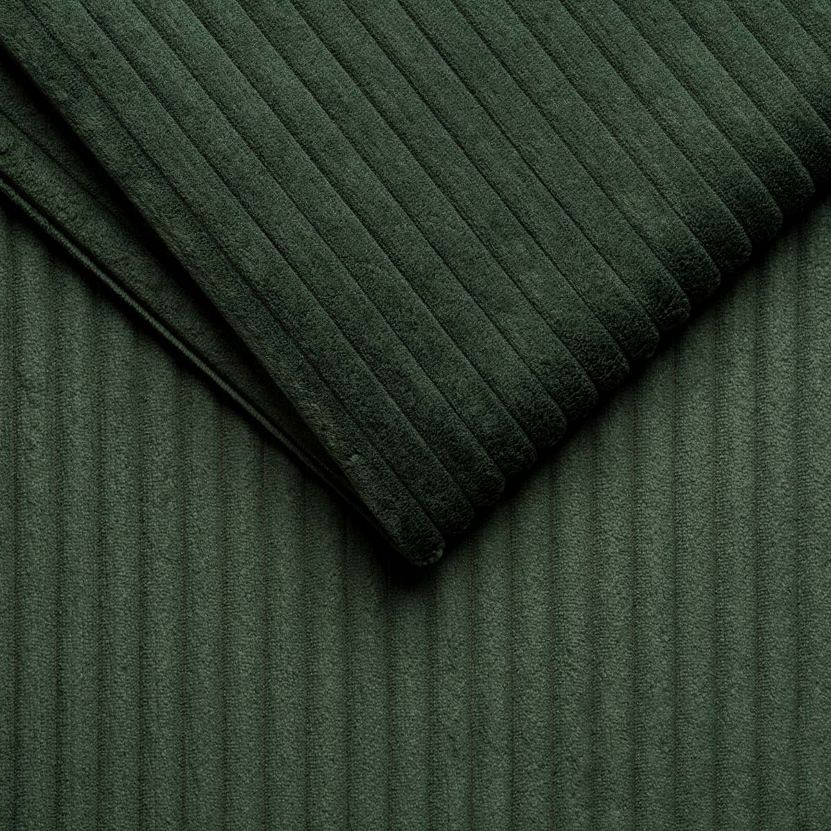 Material Stofa Tapiterie Tip Catifea Reiata - Zoom New 11 Verde Padure
