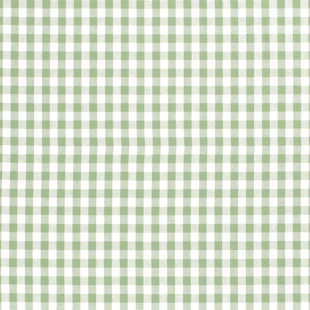 Poplin Bumbac Gingham Mint 5 mm