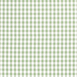 Poplin Bumbac Gingham Mint 5 mm