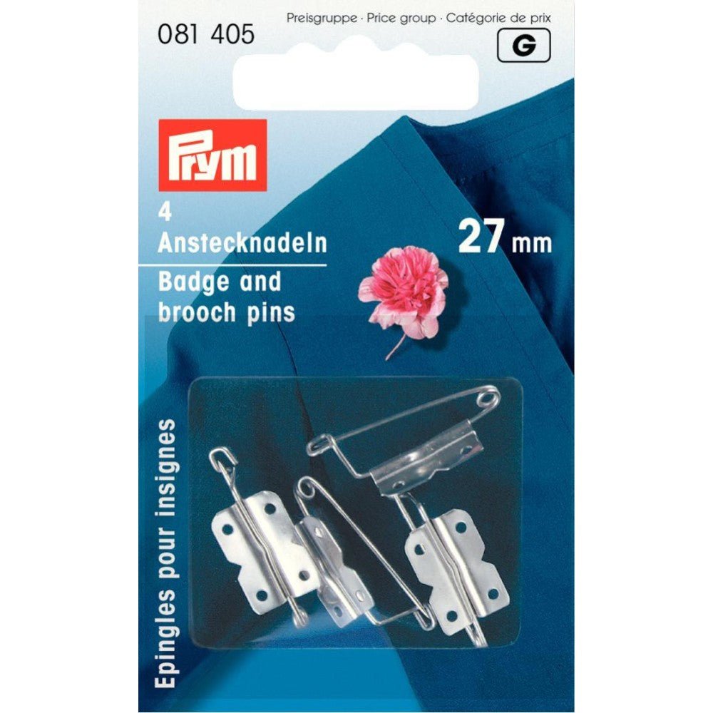 Ace de Siguranta Brose Prym 27 mm - 4 buc - Lametru.ro - Ace si bolduri