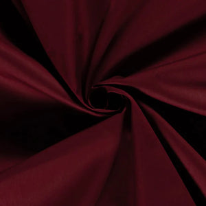 Poplin Bumbac Bordeaux