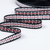 Banda Motive Traditionale 20 mm - Negru / Alb