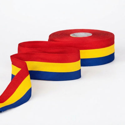 Banda Tricolor JR 65 mm - Lametru.ro - Brau Costum Popular