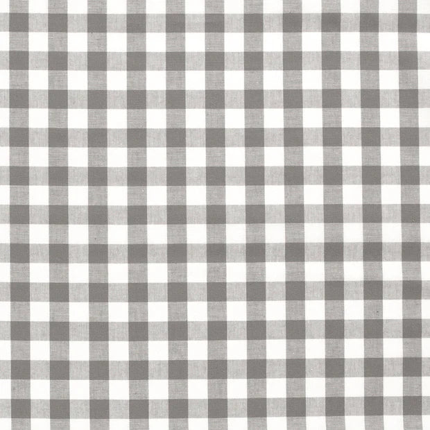 Poplin Bumbac Gingham Indigo 2.7 mm