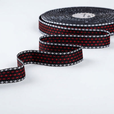 Brau Traditional 40 mm - Negru - Lametru.ro - Brau Costum Popular