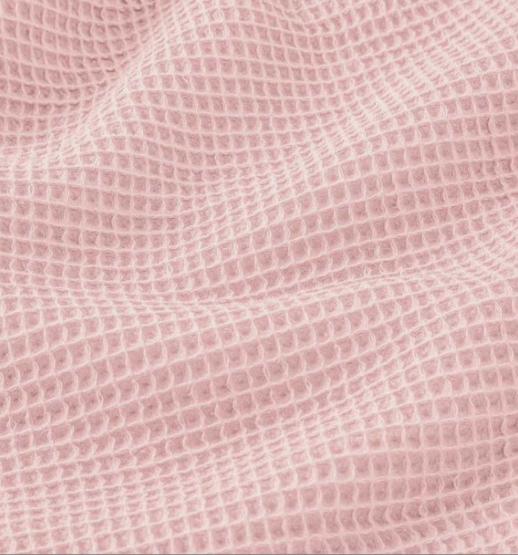 Bumbac Gofrat Blush - Lametru.ro - Bumbac Gofrat (Waffle)