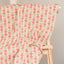 Bumbac Imprimat Flori Folk Portocaliu / Fuchsia - Lametru.ro - Bumbac Imprimat