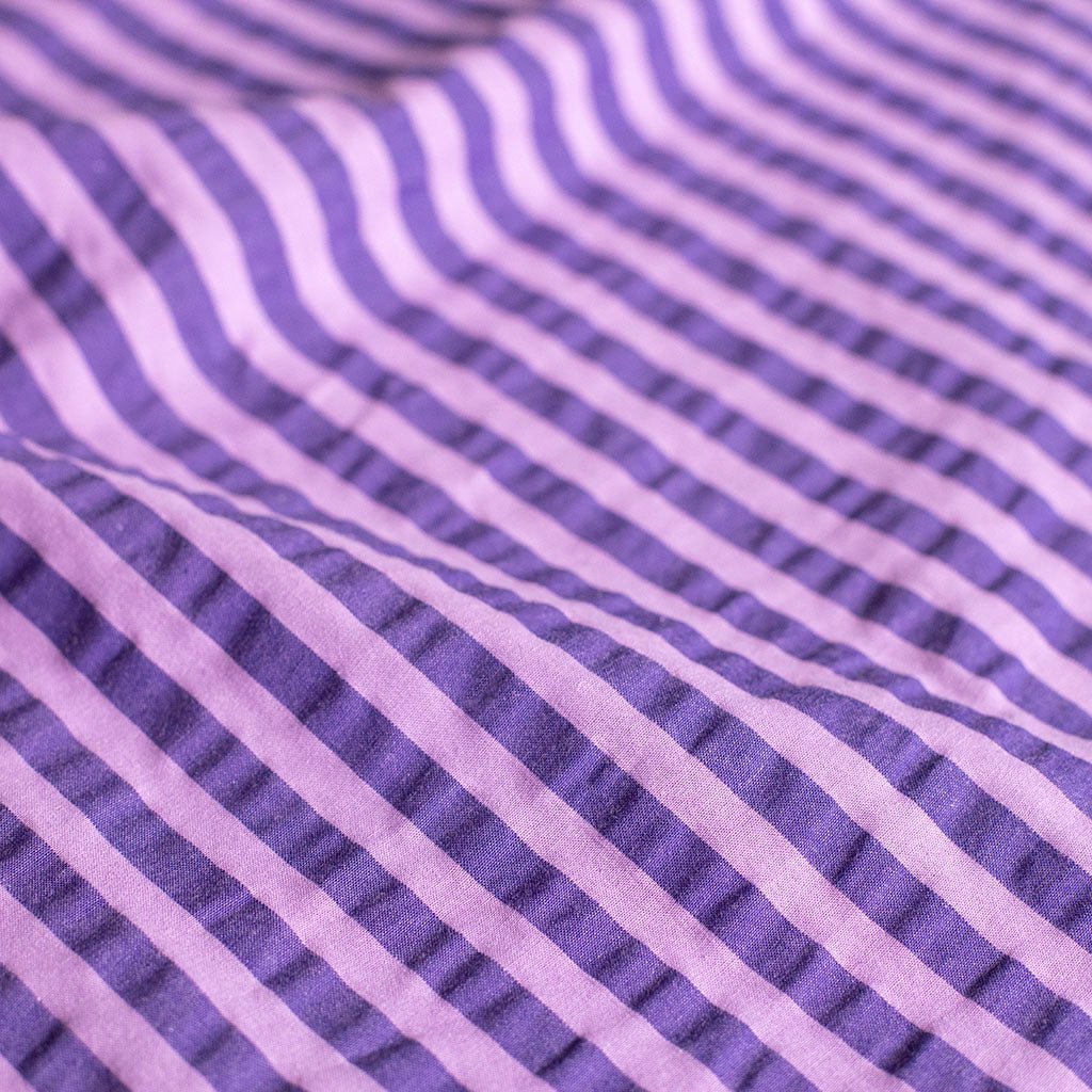 Bumbac Seersucker Tom Zambilă / Violet - Lametru.ro - Bumbac Seersucker