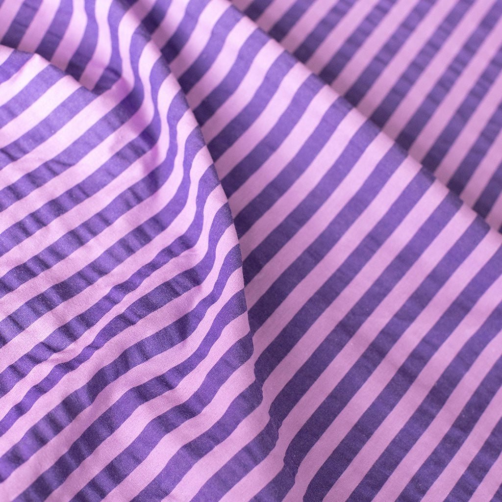 Bumbac Seersucker Tom Zambilă / Violet - Lametru.ro - Bumbac Seersucker