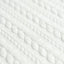 Cable Knit Jacquard Ecru - Lametru.ro