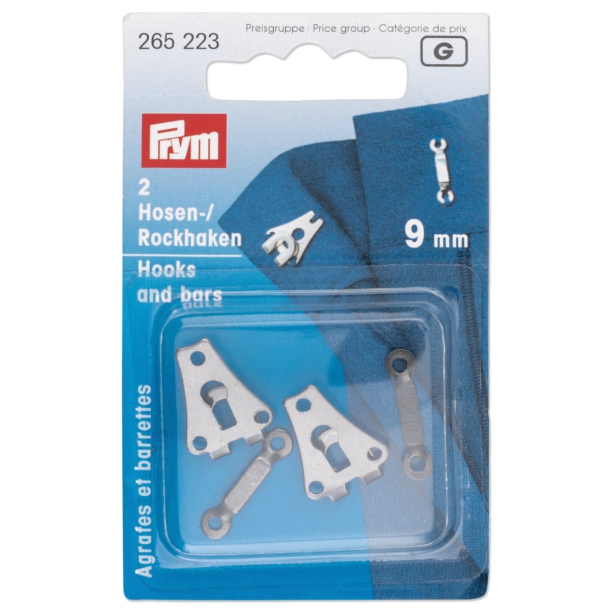Copci Fuste/Pantaloni Prym 9 mm - 2 buc - Lametru.ro - Accesorii de cusut