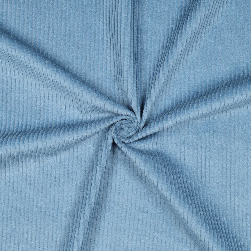 Cotton Corduroy 4.5w Blue - Lametru.ro