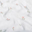 Cotton Jersey Pointelle Flowers Off White - Lametru.ro