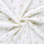 Cotton Jersey Pointelle Flowers Off White - Lametru.ro