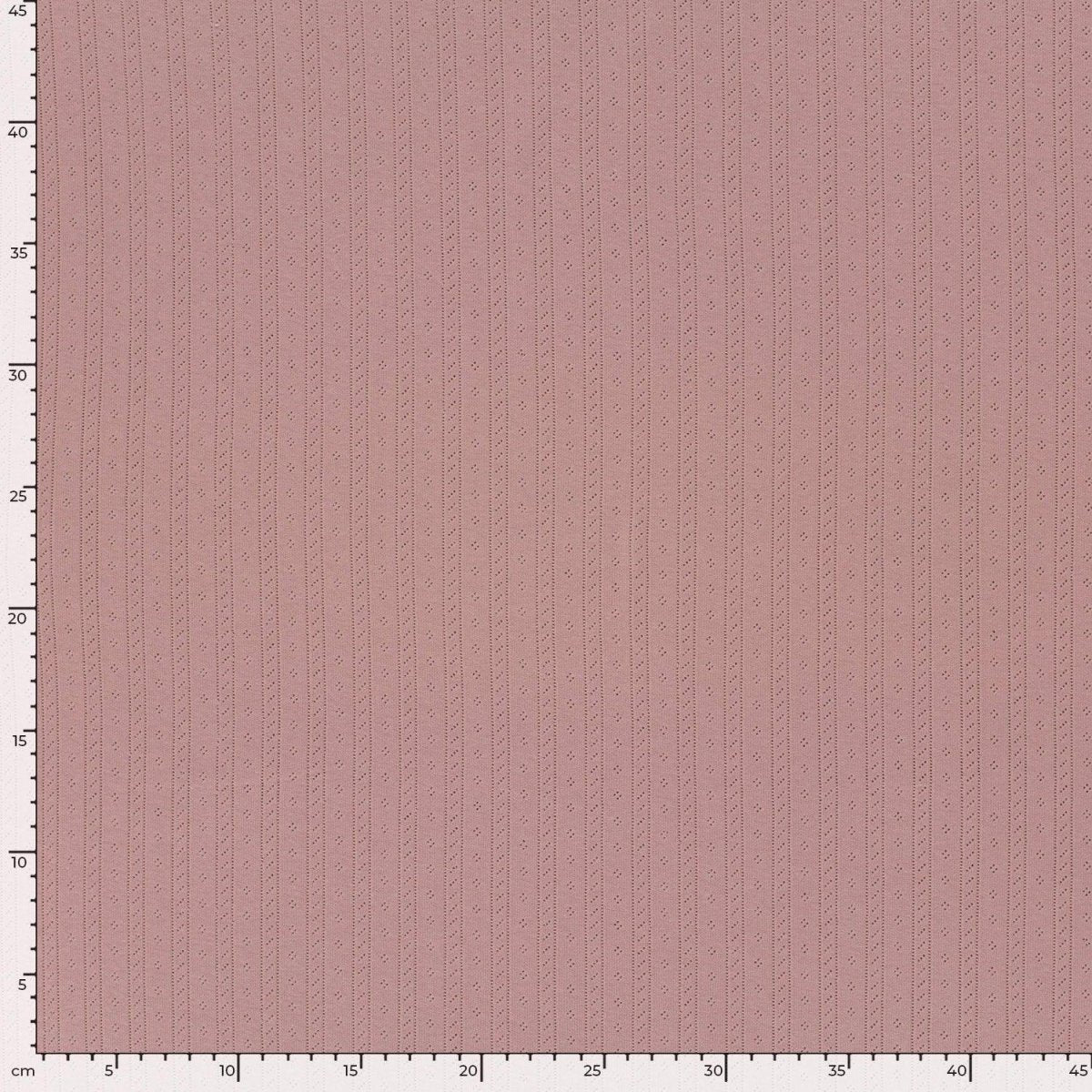 Cotton Jersey Pointelle Light Mauve - Lametru.ro