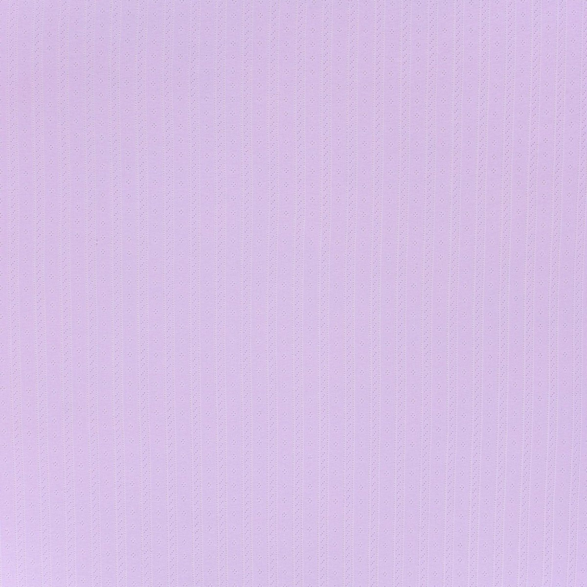 Cotton Jersey Pointelle Lila - Lametru.ro
