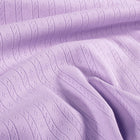 Tricot De Bumbac Pointelle Lila
