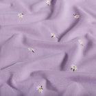 Jerse Bumbac Imprimat Flori Lila