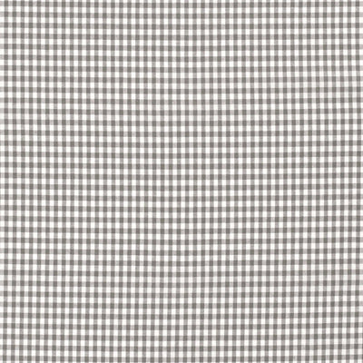 Cotton Poplin Gingham Dark Grey 5 mm - Lametru.ro