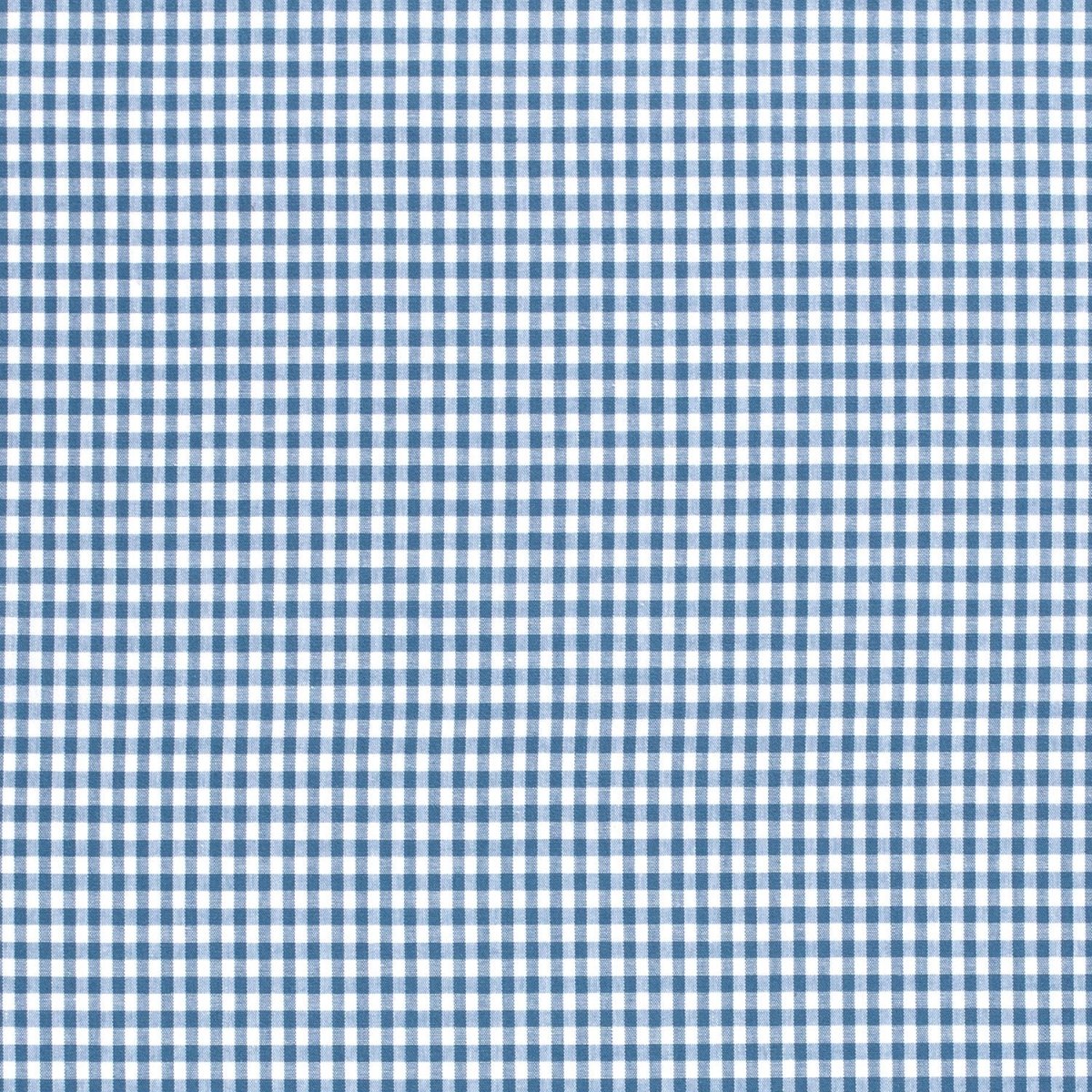 Cotton Poplin Gingham Indigo 5 mm - Lametru.ro