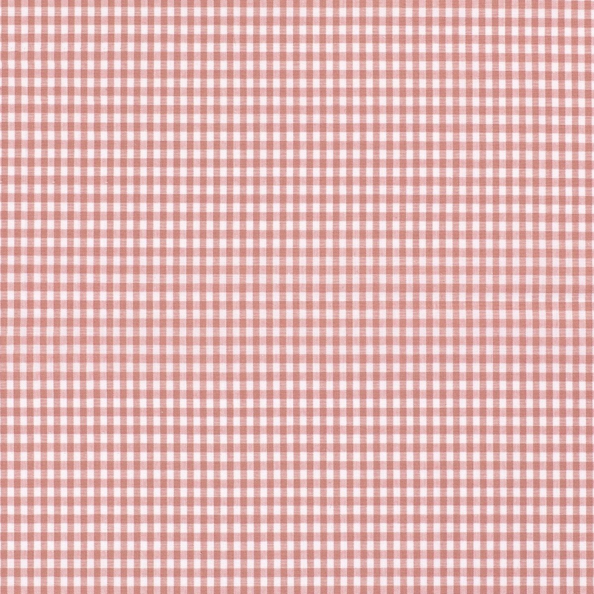 Cotton Poplin Gingham Pink 5 mm - Lametru.ro